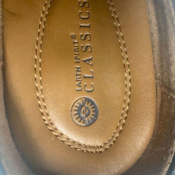 EARTH SPIRIT CLASSICS Elaine Women’s Black Mules Size 7 Leather Slip On SEE DESC - Picture 14 of 15